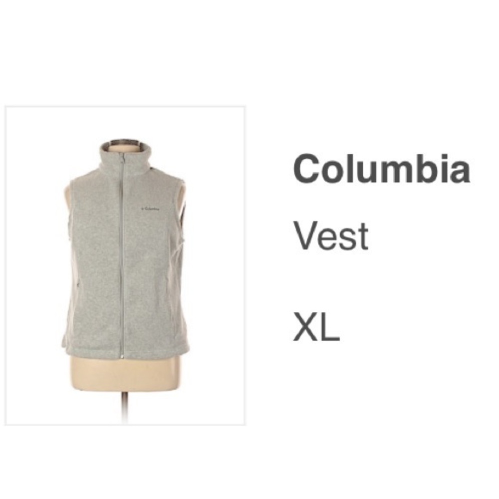 Women’s XL Columbia Grey Vest